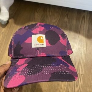 Bape x Carhartt Camo Cap - Pink and Purple Yellow One Size 9/10 USED 2006